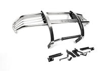 Toyota Land Cruiser 100 1998-2007 Bull Bar with Guard WINBO (Stainless Steel) photo 2