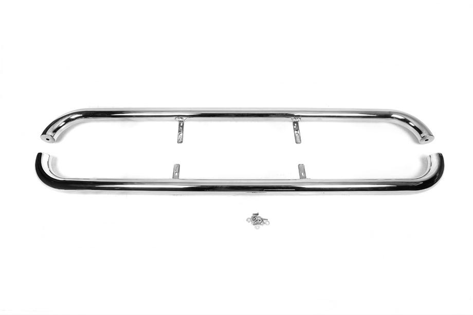 Toyota Land Cruiser 100 1998-2007 Side step protection (2 pcs, stainless steel) Photo 1