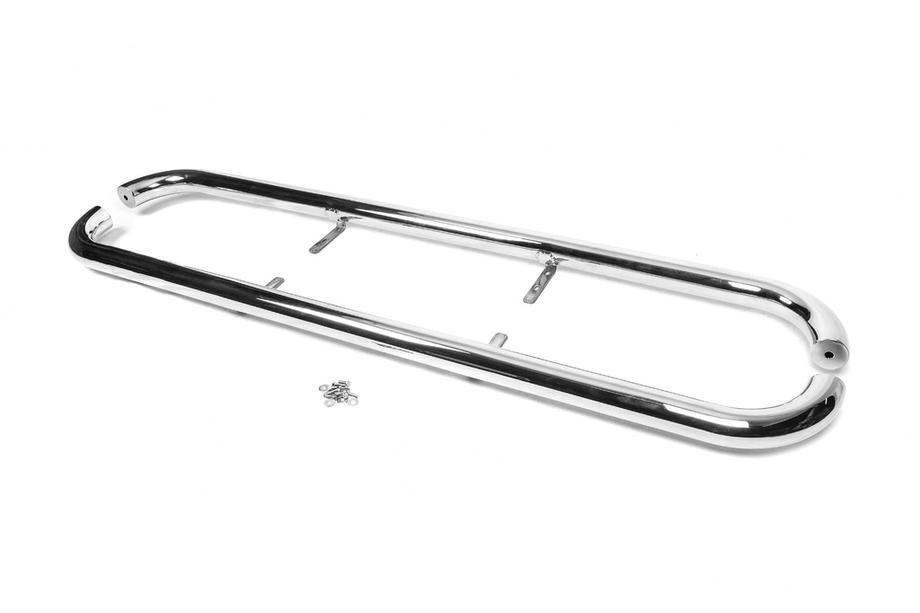 Toyota Land Cruiser 100 1998-2007 Side step protection (2 pcs, stainless steel) Photo 2