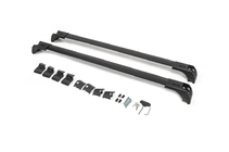Opel Astra H 2004-2013 Lockable roof bars for integrated roof rails Skybar V2 (2 pcs) Black photo 7