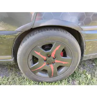 Fender flares (4 pcs, black, ABS plastic) Opel Omega B 1994-2003 photo 1