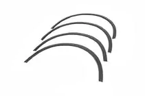 Mercedes E-class W212 2009-2016 Fender Flares SD (2009-2013, 4 pcs, black, ABS plastic) photo 2