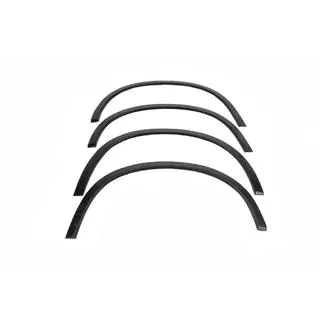 Fender flares 2010-2012 (4 pcs, black, ABS plastic)