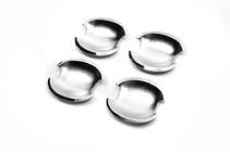 Skoda Octavia II A5 2010-2013 Chrome Handle Bowl Covers Libao (4 pcs, plastic) photo 2