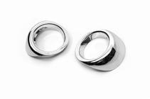 Subaru XV 2011-2017 Chrome Fog Light Covers Libao (2 pcs, plastic) photo 2