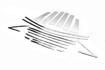 Ford Kuga/Escape 2013-2019 Full Window Trim Set Libao (18 pcs, Stainless Steel) photo 2