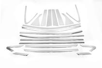 Hyundai IX-35 2010-2015 Full Window and Pillar Trim LIBAO (20 pcs, Stainless Steel) photo 2