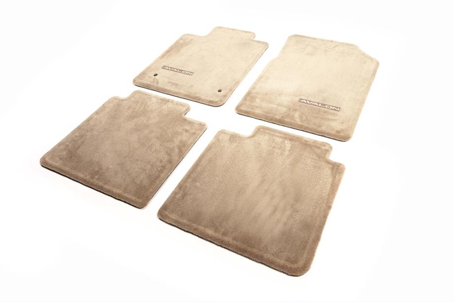 Toyota Avalon 2006-2012 Original Textile Floor Mats (Set of 4, Beige) Image