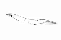 Hyundai IX-35 2010-2015 Chrome Tail Light Covers 2013-2015 (ABS) photo 3