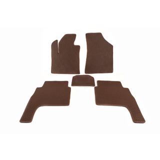 EVA Floor Mats (brick red) Hyundai Santa Fe 2 2006-2012 photo 1