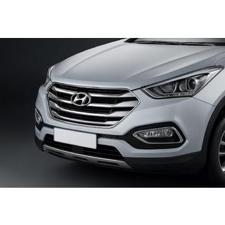 Chrome bumper protector trims for Tucson Korea 2013-2015 (ABS) photo 1