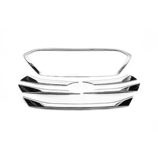 Chrome bumper protector trims for Tucson Korea 2013-2015 (ABS) photo 2