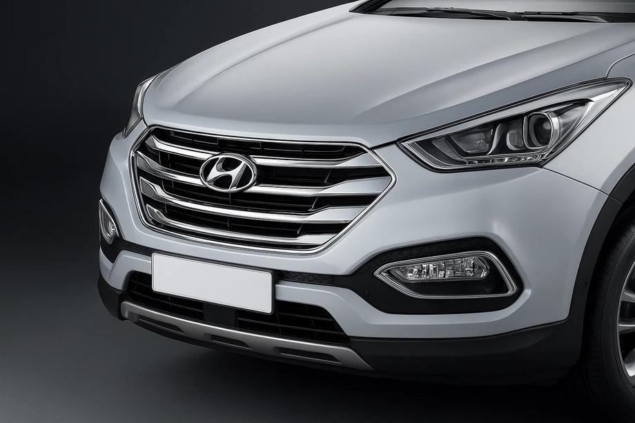 Hyundai IX-35 2010-2015 Chrome bumper protector trims for Tucson Korea 2013-2015 (ABS) Image