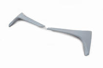 Honda HR-V 2014-2021 Libao Spoiler (2-piece, primed for painting) photo 3