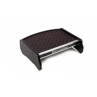 Dashboard Shelf (Black with Red Stitching) photo 3