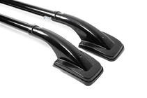 Toyota Hilux 2006-2015 Roof rails with crossbars (2 pcs, black) photo 6