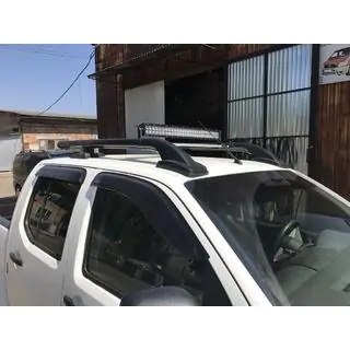 Roof rails with crossbars (2 pcs, black) photo 2