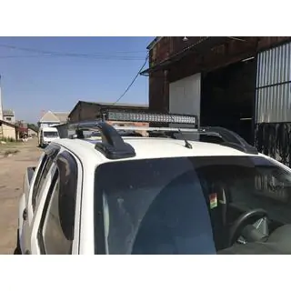 Roof rails with crossbars (2 pcs, black) photo 3