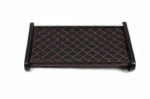 Renault Trafic 2001–2015 Dashboard Shelf (2001-2010, Black with Red Stitching) photo 4