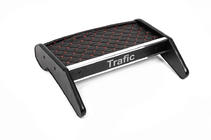 Renault Trafic 2001–2015 Dashboard Shelf (2010-2014, Black with Red Stitching) photo 3