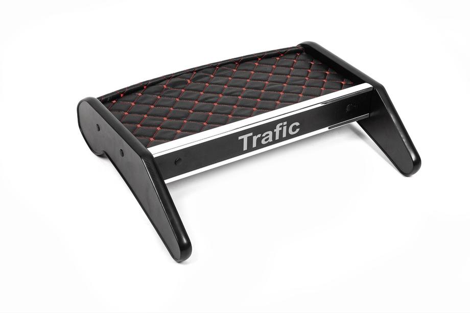Renault Trafic 2001–2015 Dashboard Shelf (2010-2014, Black with Red Stitching) Photo 3
