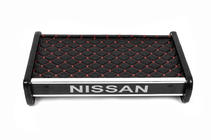 Nissan Primastar 2002-2014 Dashboard Shelf (2001-2010, Black with Red Stitching) photo 2