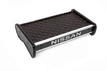 Nissan Primastar 2002-2014 Dashboard Shelf (2001-2010, Black with Red Stitching) photo 3