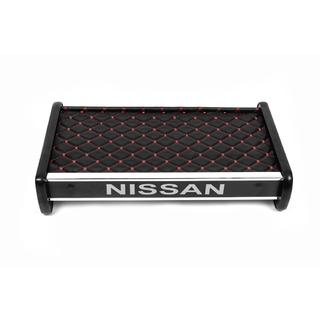 Dashboard Shelf (2001-2010, Black with Red Stitching) Nissan Primastar 2002-2014 photo 2