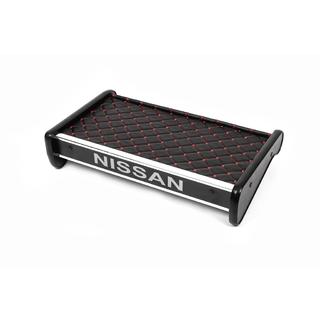 Dashboard Shelf (2001-2010, Black with Red Stitching) Nissan Primastar 2002-2014 photo 1