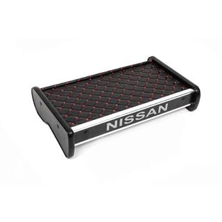 Dashboard Shelf (2001-2010, Black with Red Stitching) Nissan Primastar 2002-2014 photo 3