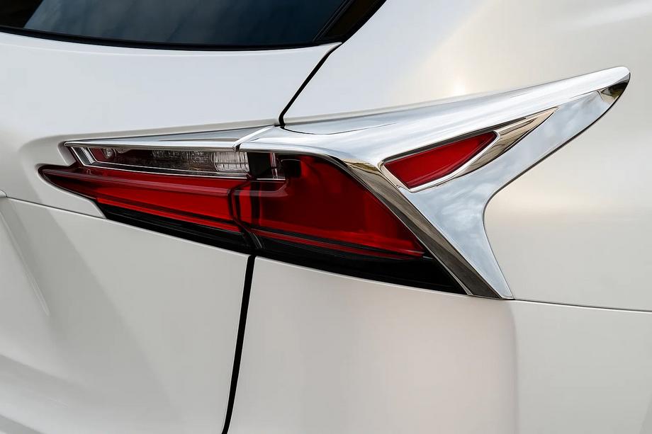 Lexus NX 2014-2021 Chrome Tail Light Covers (2 pcs, ABS) Image