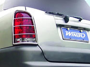 SsangYong Rexton I 2001-2017 Tail Light Guards 2006-2012 Stainless Steel photo 4