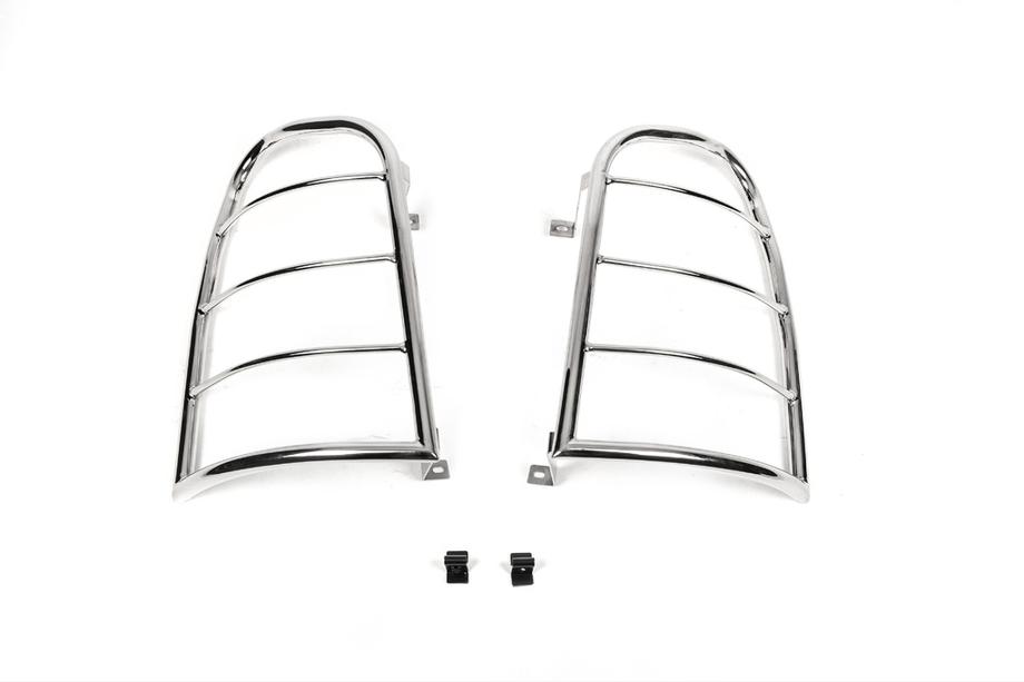 SsangYong Rexton I 2001-2017 Tail Light Guards 2006-2012 Stainless Steel Image