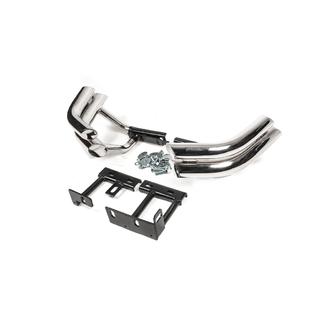 Rear double corner bars Libao (stainless steel) Hyundai Santa Fe 2 2006-2012 photo 1