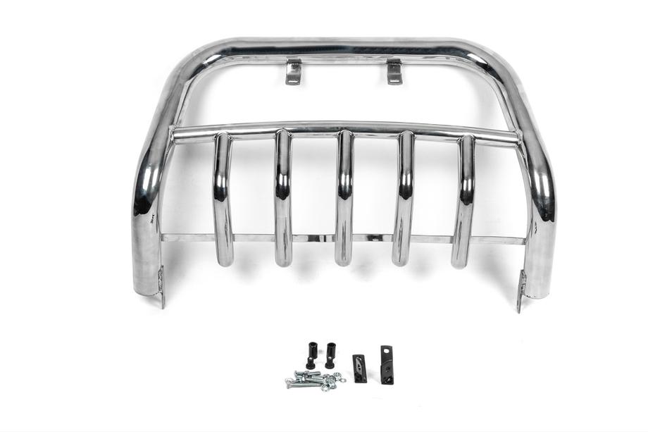 Hyundai Tucson JM 2004- Bull Bar Winbo V1 (Stainless Steel) Image