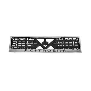License Plate Frame Chrome Citroen (1 pc, Stainless Steel) photo 1