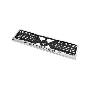 License Plate Frame Chrome Citroen (1 pc, Stainless Steel) photo 2