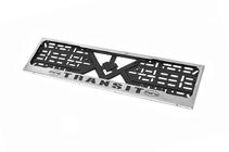 Ford Transit 1991-2000 License Plate Frame Chrome (1 pc, Stainless Steel) photo 2