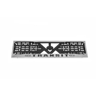 License Plate Frame Chrome (1 pc, Stainless Steel) photo 1