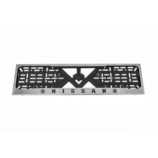 License Plate Frame Chrome Nissan (1 pc, Stainless Steel) photo 2