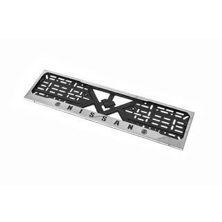 License Plate Frame Chrome Nissan (1 pc, Stainless Steel) photo 1