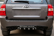 Kia Sportage 2004-2010 Rear bumper lip Libao (plastic) photo 1