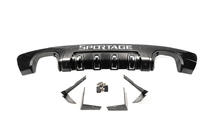 Kia Sportage 2004-2010 Rear bumper lip Libao (plastic) photo 2