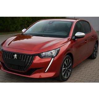 Mirror Covers (2 pcs, Stainless Steel) Peugeot 208 2019- photo 1