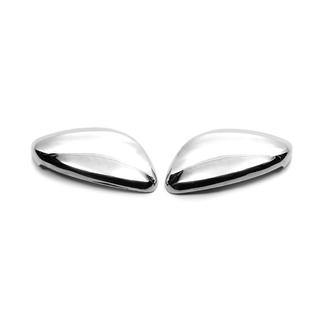 Mirror Covers (2 pcs, Stainless Steel) Peugeot 208 2019- photo 3