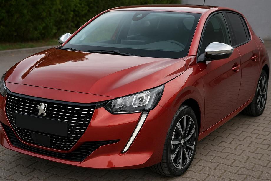 Peugeot 208 2019- Mirror Covers (2 pcs, Stainless Steel) Image