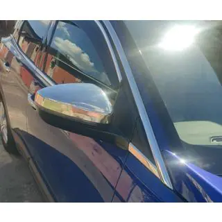 Mirror Covers (2 pcs, Stainless Steel) photo 1