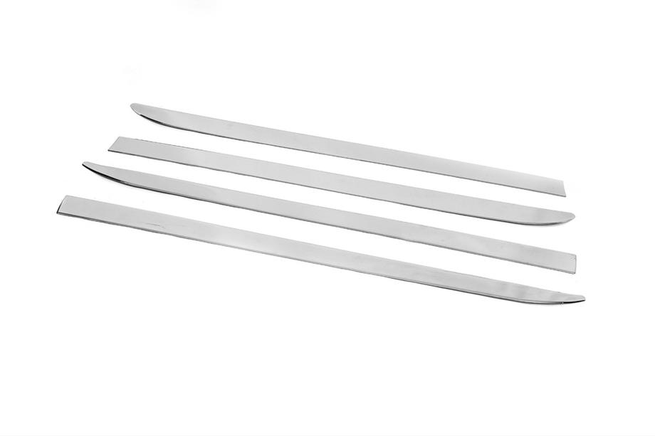Renault Kangoo/Express 2021- Stainless Steel Door Molding Covers (4 pcs) Image