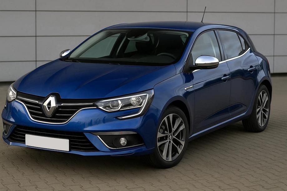 Renault Megane IV 2016-2025 Mirror Covers (2 pcs, Stainless Steel) Image