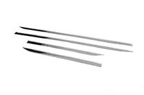 Volkswagen Caddy 2020- Door Molding Covers (4 pcs, Stainless Steel) photo 4